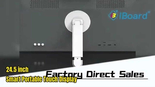 Monitor portatile con display touch screen intelligente