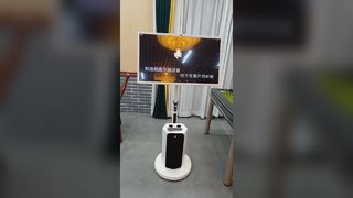 Monitor portatile intelligente da 32 pollici con soundbar