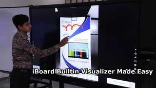 Visualizzatore integrato per schermo piatto interattivo iBoard