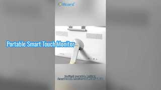 Monitor Smart Touch portatile da tavolo da 24,5 pollici