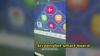 lavagna intelligente con screenshot