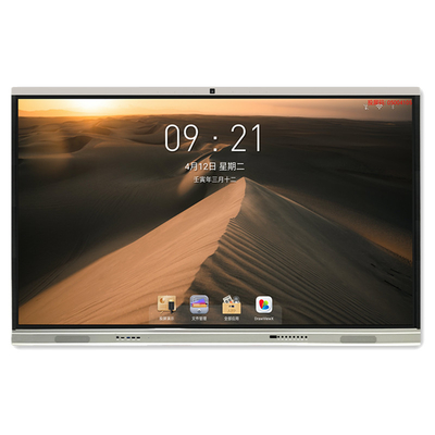 Multi monitor dello schermo di tocco LED dello schermo piatto 4K Android 11 LCD interattivi con la scanalatura di OPS per istruzione