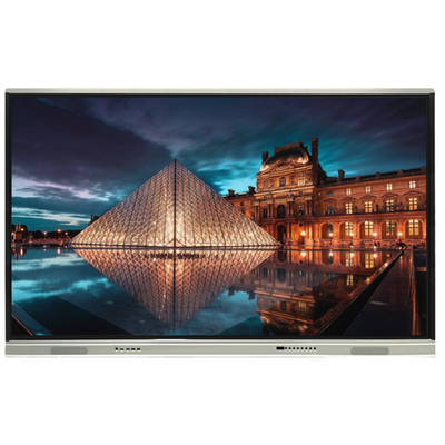 Lavagna interattiva a 86 pollici 65 del LED multi esposizione astuta di tocco 75 98