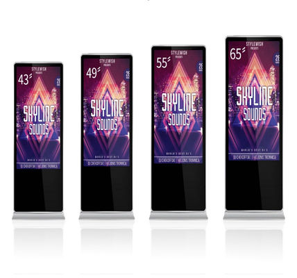 Esposizione del chiosco del LED, schermo interattivo dei punti di contatto del CE 10 della macchina di pubblicità del contrassegno di Digital