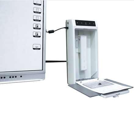 Cina Fabbrica Diretta Interattiva All-In-One Interattiva 20Touch Point IR Infrarosso Ceramica 96 Pollici Dual System Smart Board altoparlante 16:10 Bar laterale Proiettore Board Per Scuola Universitaria Con Software didattico