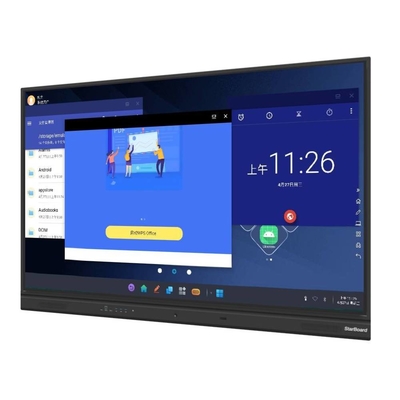 Tavola bianca interattiva ad alta precisione a infrarossi con connessione USB Port Display interattivo a schermo piatto di design personalizzato