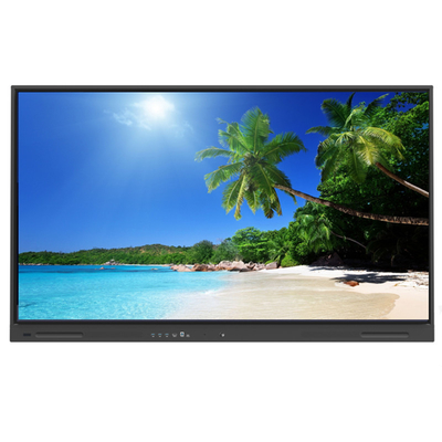 Schermo piatto interattivo a 65 pollici 75 86 multi touch screen a 98 pollici 4K