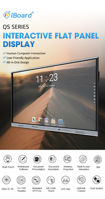 50001 Contrasto Goolge EDLA Certificato Android 13 IR Touch Display Interattivo Whiteboard Touch Screen Monitor