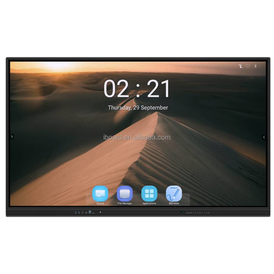 Multi Touch Android 13 iBoard Interactive Whiteboard Win Touch Panel Display Smart Monitor Per l'insegnamento dell'istruzione