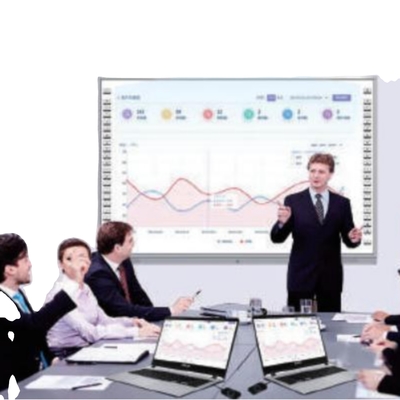 Tavola bianca interattiva a infrarossi Smart Board per la formazione / insegnamento