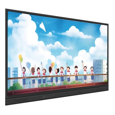 Monitor touch screen interattivo 55 65 75 86 98 110 pollici Android WIN Multi Touch Board didattico per bambini