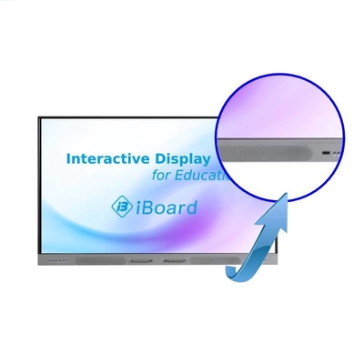 Pannello interattivo piatto da 98 pollici 65/ 86 /75 pollici 4K Interactive Boards With Array Mic Optional