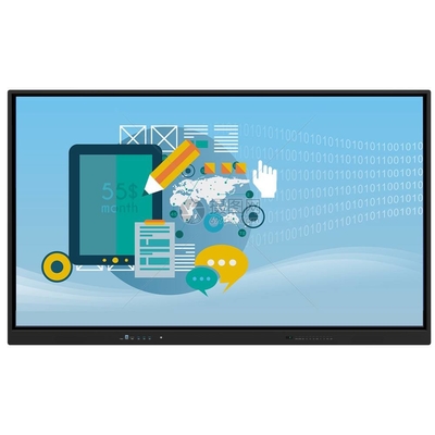 86 pollici Smart TV Monitor Interattivo Whiteboard Pannello piatto con tutto in un PC touchscreen per ufficio scuola vetrina