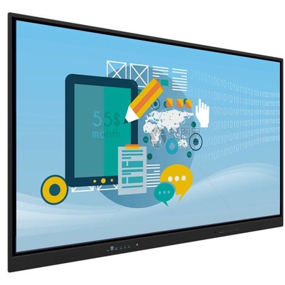 Monitor touch screen interattivo da 86 pollici Android 13 4+32G 50 punti touch Display a sfondo a lavagna per ufficio scolastico