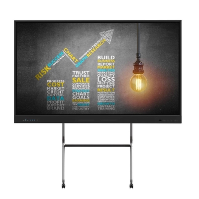 55 65 75 pollici IR Interattivo Whiteboard Finger Multi Touch Smart LCD Display Overlay Touch Frame Per l'educazione conferenc
