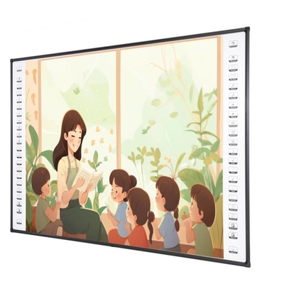 Infrarossi Interattiva Tavola Bianca IR Touch Frame Port USB 82 Inch 10 Punti Smart Tavola Bianca Per Bambini Asilo