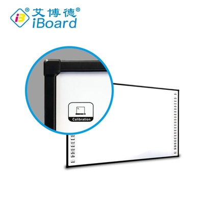 Tavola proiettore interattivo personalizzata dimensione da 82 a 120 pollici Finger Touch Smart Board PC Tavola bianca connessa USB