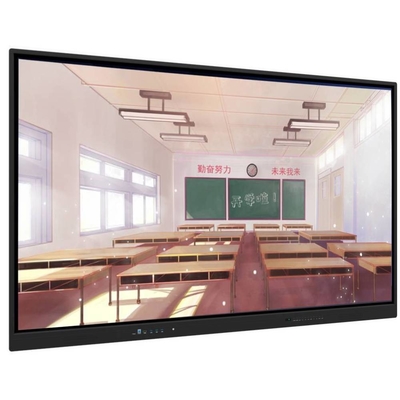 Pannello interattivo piatto da 98 pollici 65/ 86 /75 pollici 4K Interactive Boards With Array Mic Optional