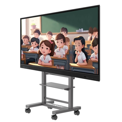 LCD Smart Board Display Meeting Digital Interactive Whiteboard Scuola Insegnamento Educazione Smart Board elettronico 4k