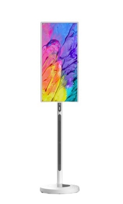 1080p 32 pollici UHD grande schermo portatile rotante smart mobile Tv LCD indoor pubblicità smart display