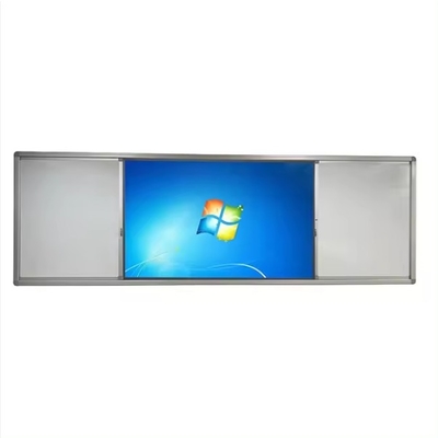 75 pollici schermi interattivi a pannello piatto multi touch con lavagna scorrevole