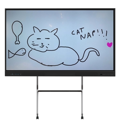 75 pollici touch screen interattivo monitor con OPS Mobile è disponibile per l'opzione