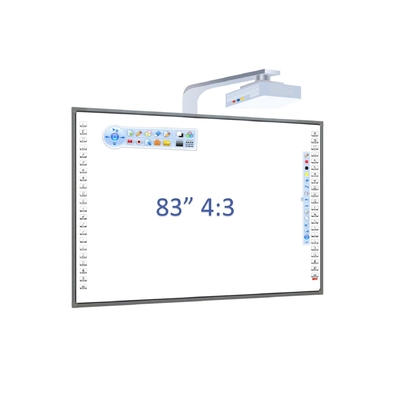 Macchina didattica digitale elettronica Tavola bianca Finger Touch Smart Tavola bianca interattiva con proiettore HD per la scuola