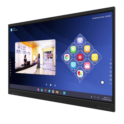 EDLA CE fabbrica lavagna interattiva a infrarossi LAN OPS Android All in One Touch Panel 86 98 pollici