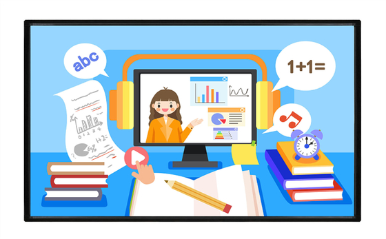 Iboard Interactive Whiteboard Overlay Infrared Touch 120 pollici 10 punti Port USB 4K Proiettore Whiteboard Per la scuola in camera