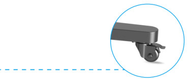Supporto interattivo a lavagna interattivo regolabile in altezza per Smart TV Touch Monitos