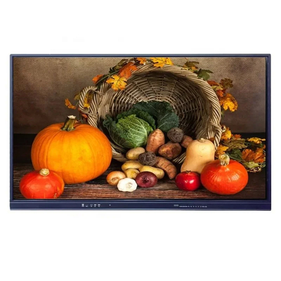 Smart Interactive Whiteboard 4K HD Touch Screen Vetro temperato Riconoscimento gestuale per insegnare ai bambini delle scuole