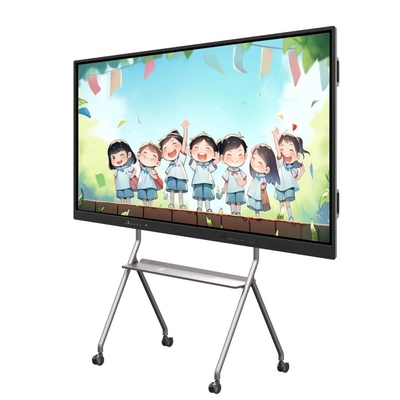 Display touch screen intelligente interattivo a 98 pollici per scuole e aziende