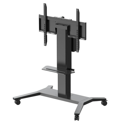 Interactive Smart Board Stand con inclinazione e altezza regolabile per schede di dimensioni 55 ~ 86 pollici