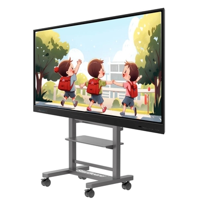 Android 13 LED Interactive Whiteboard 40 Touch Points 86 pollici Smart TV Display con WIFI BT HOTPOT per l'insegnamento scolastico