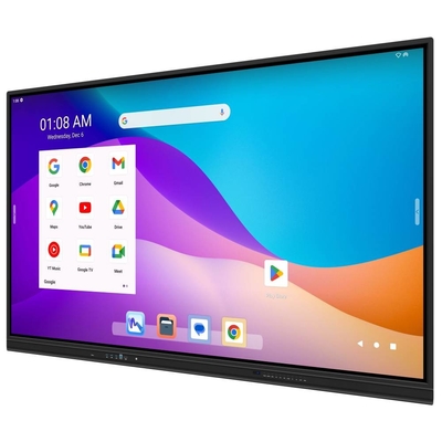 Wireless Share 20 Touch Points Android 14 Interactive Whiteboard Con Usb Tipo-c Port HDMI Per l'insegnamento