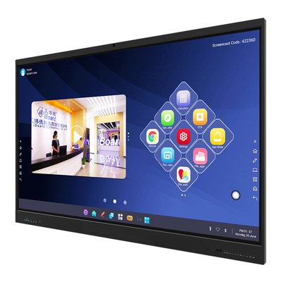 Display touch screen intelligente interattivo a 98 pollici per scuole e aziende