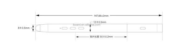 Micro USB Intelligent Pen 2.4GHz RF wireless per touch panel interattivo Android Pen per touch screen monitor
