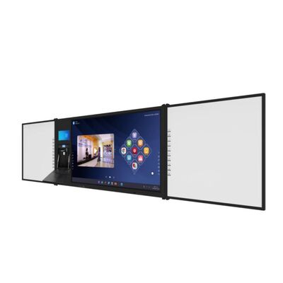Lavagna Interattiva Touch Infrarossi da 75'' con Sistema Operativo Android e Interconnessione Dual Board per Didattica Intelligente
