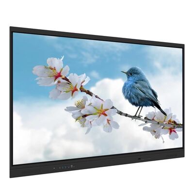 Lavagna interattiva intelligente a schermo piatto con risoluzione 4K da 55/65/75/86 pollici con Multi-Touch