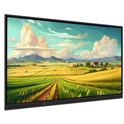 Iboard EDLA Google Certificato Android 13 Multi Window Whiteboard Software Altoparlante Microfono Fotocamera Mobile Stand opzionale