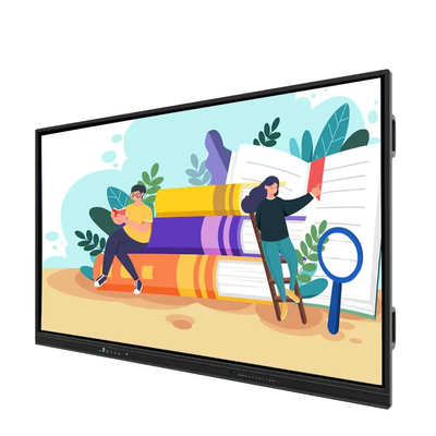 Google EDLA Certified Interactive Touch Screen Monitor con sistema Android 13 e software di scrittura