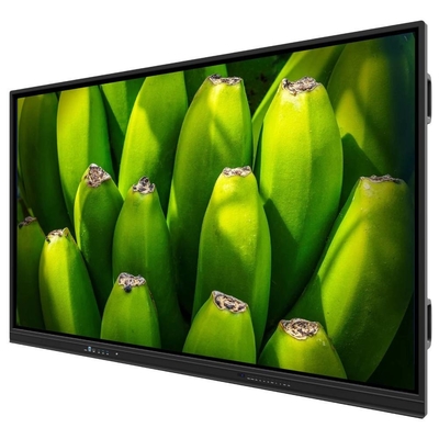LCD Smart Board 75 86 pollici USB HDMI TYPE-C WIFI BT altoparlanti incorporati Android PC Media Player per aula del palco conferenza