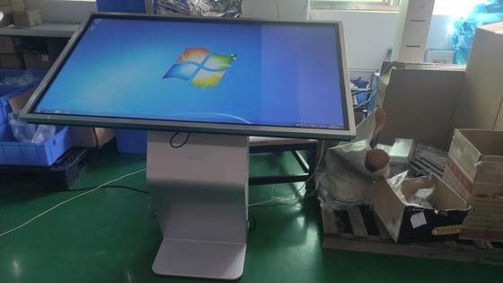 iBoard Android Controllo delle informazioni Terminal K Shape Touch Screen Display Chiosco pubblicitario