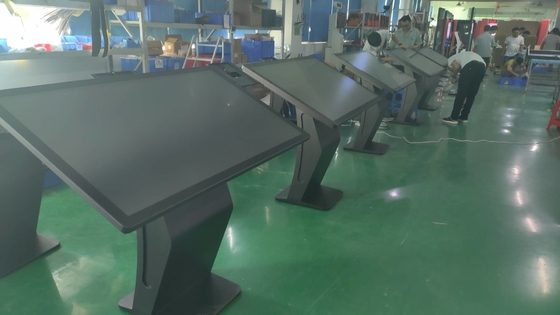 iBoard Android Controllo delle informazioni Terminal K Shape Touch Screen Display Chiosco pubblicitario
