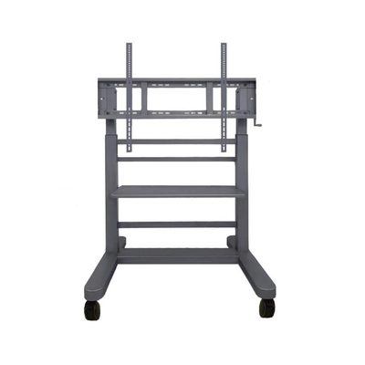 Carrello di supporto interattivo a lavanderia regolabile per monitor intelligenti da 65 pollici a 75 pollici