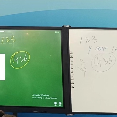 Tavola nera interconnessa, registrabile, smart whiteboard per la classe
