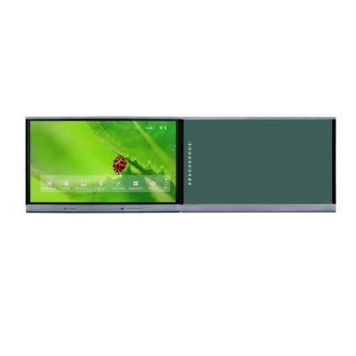 Intelligent Blackboard 86 98 Inch Android OPS Dual System 20 Touch Points Camera Mic Scanner WIFI BT Inbuilt Per ufficio di istruzione