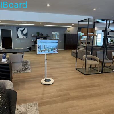 Chiosco portatile touch screen da 32 pollici con schermo interattivo da 10 punti