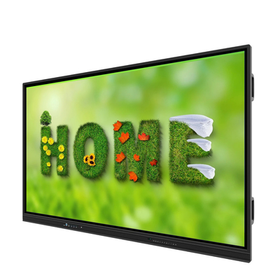 LED Interactive Whiteboard 65 75 86 Inch android 14 8+128G WIFI BT Wireless Share Software didattico per l'insegnamento di registrazione online dell'università primaria secondaria
