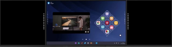 iBoard attrezzature didattiche scolastiche multifunzionali registrabile con interconnessione intelligente tabelloni elettronici LCD